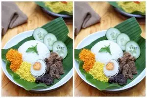 Resep nasi krawu khas Gresik, komplet dan menggugah selera
