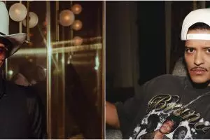 Viral tukang parkir wajahnya plek ketiplek Bruno Mars, netizen: lagi cari tambahan buat konser