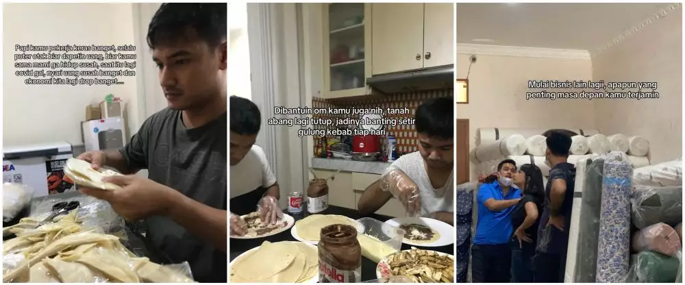 fuji kenang vanessa dan bibi lewat tren tiktok © TikTok