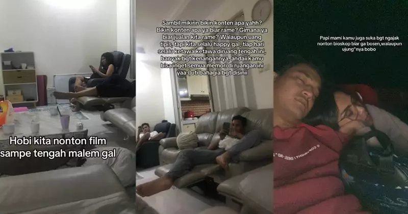 fuji kenang vanessa dan bibi lewat tren tiktok © TikTok