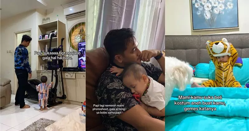 fuji kenang vanessa dan bibi lewat tren tiktok © TikTok