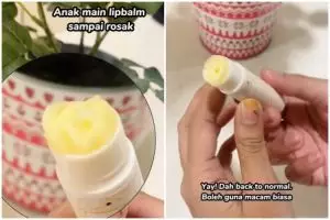 Cara atasi lip balm patah ini efektif cuma pakai alat pemanas, hemat dan tak perlu beli produk baru