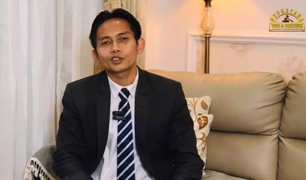 profil toni rm pengacara pegi © YouTube profil toni rm pengacara pegi © YouTube