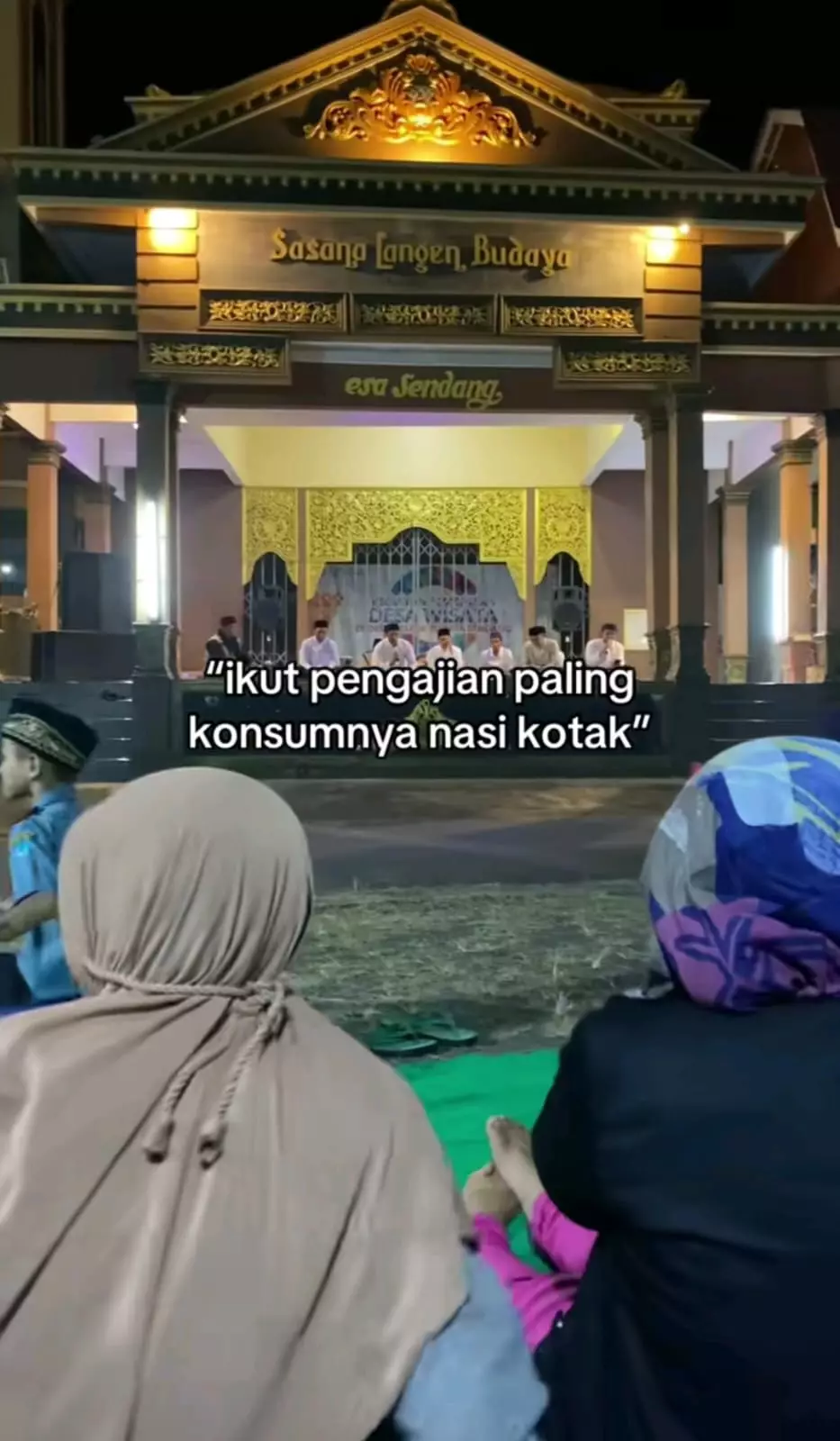 momen pengajian ngegrill © TikTok momen pengajian ngegrill © TikTok