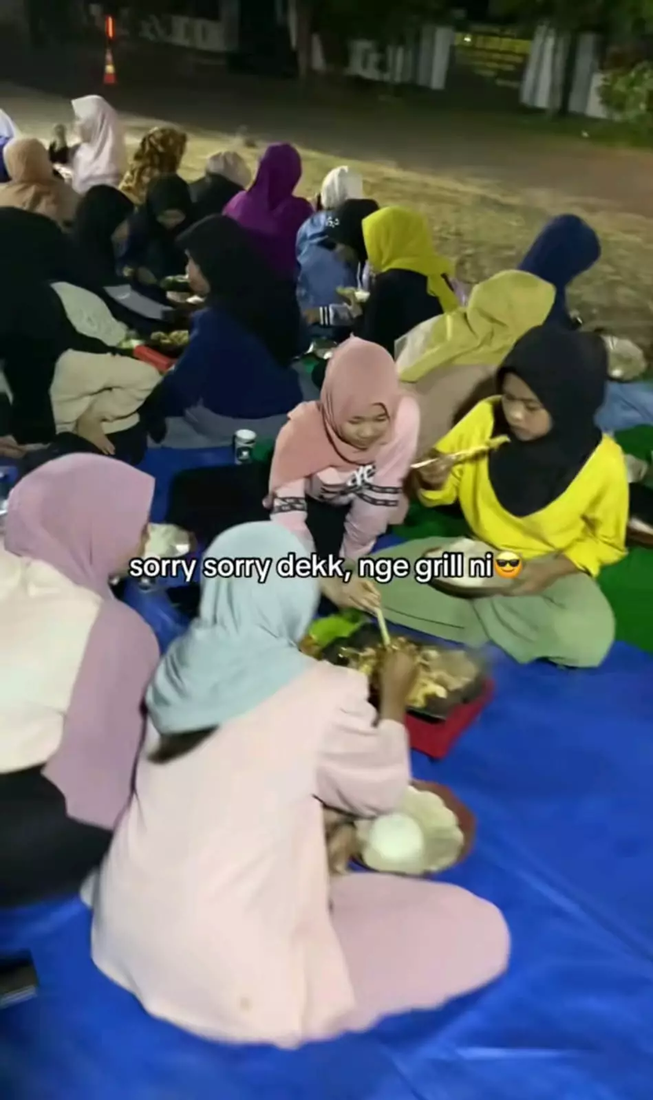 momen pengajian ngegrill © TikTok momen pengajian ngegrill © TikTok