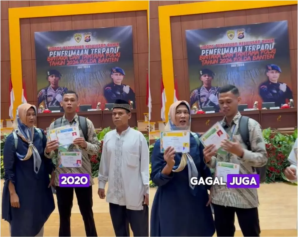 anak sopir diterima Akpol setelah 10 kali gagal TikTok anak sopir diterima Akpol setelah 10 kali gagal TikTok