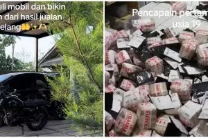 Raup omzet Rp1 M di usia 19 tahun, kisah pria beli mobil dan rumah dari jualan gelang ini bikin takjub