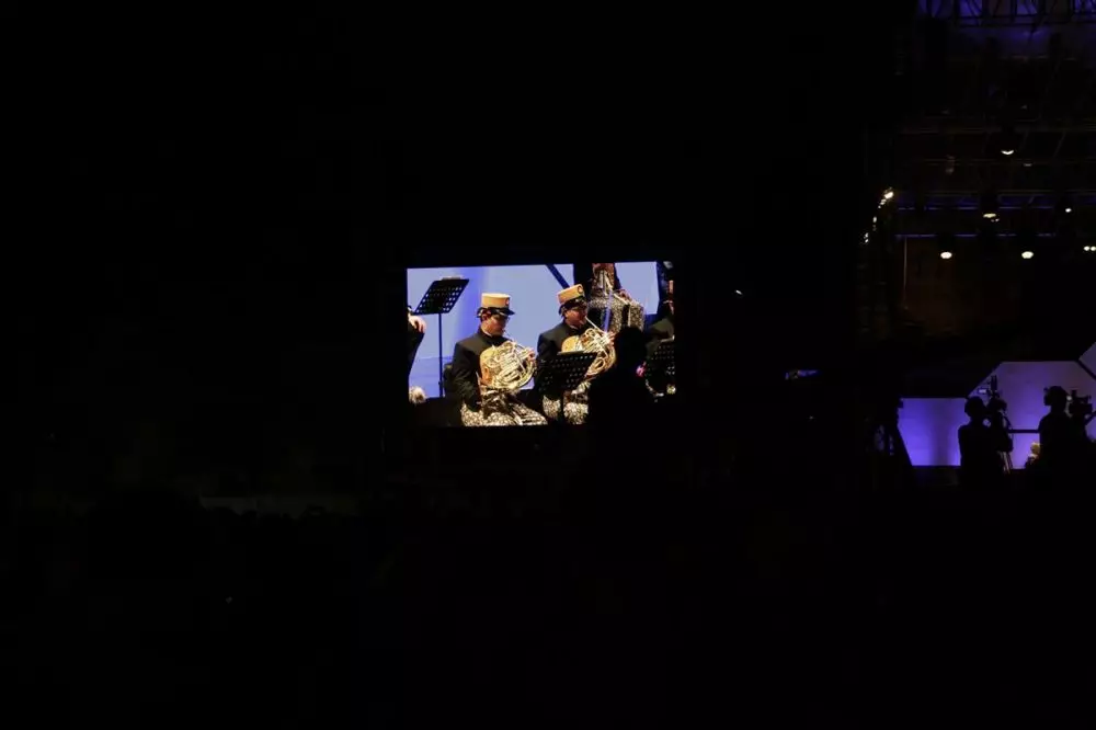 Malam konser kolaborasi Melbourne Symphony Orchestra © 2024 brilio.net Malam konser kolaborasi Melbourne Symphony Orchestra © 2024 brilio.net