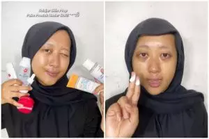Rahasia kulit glowing cewek ini cuma pakai skincare di bawah Rp 50 ribu, ini rangkaian produknya