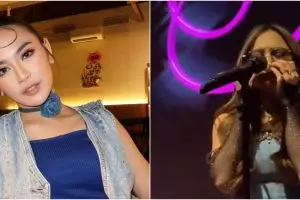 Momen haru Mahalini nangis saat nyanyi di panggung, diduga imbas dari cibiran netizen soal oplas