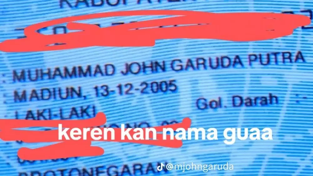 Pria asal Madiun ini dapat hadiah naik pesawat gratis seumur hidup TikTok/@mjohngaruda