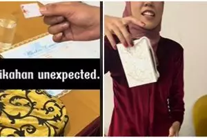 Nikahan ini sediakan suvenir antimainstream buat tamu undangan, bentuknya tuai pro dan kontra