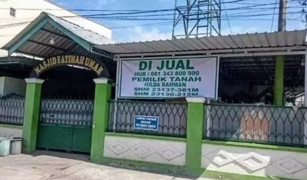 Masjid di Makassar mau dijual berbagai sumber Masjid di Makassar mau dijual berbagai sumber