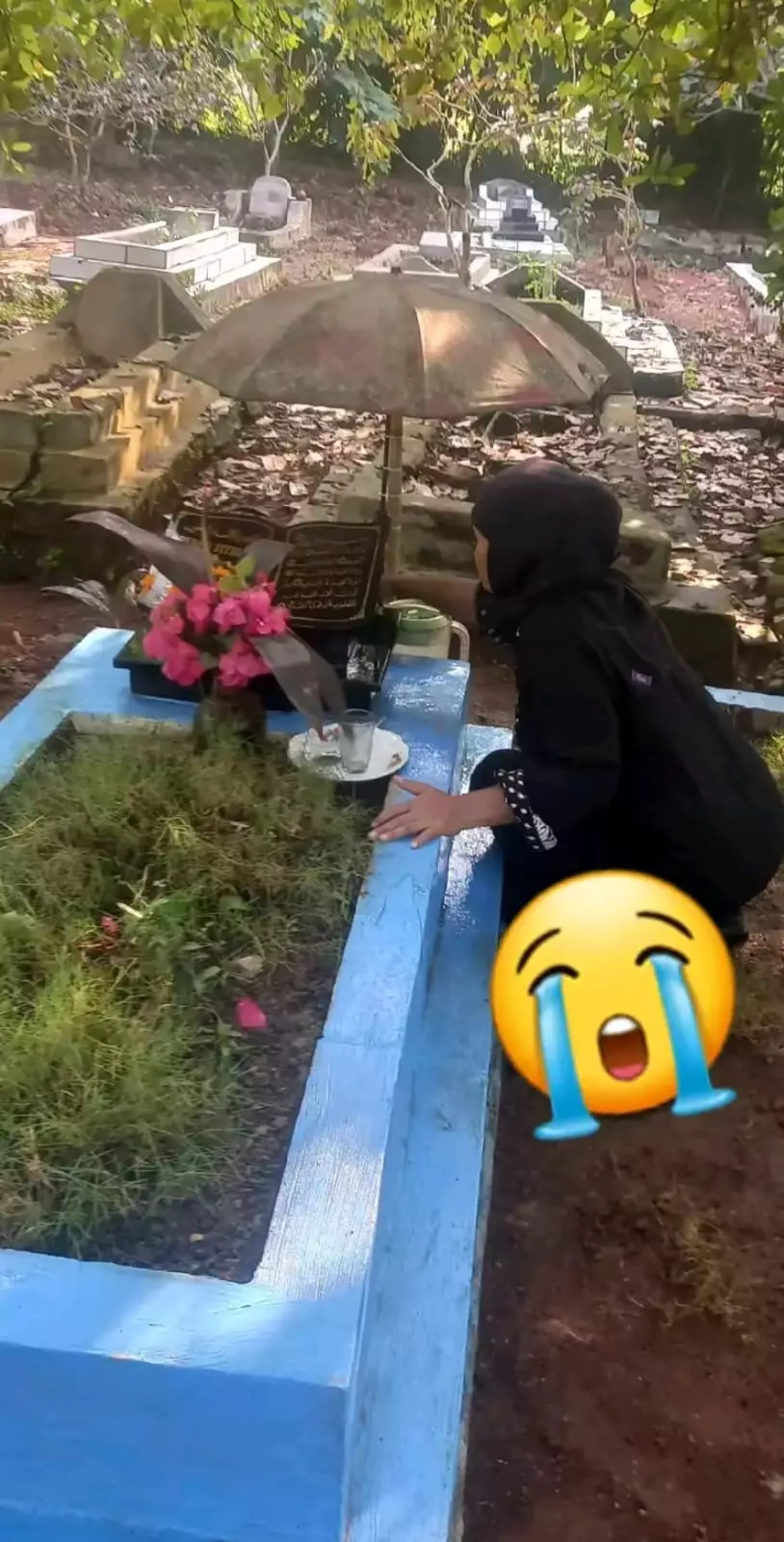 obati rindu ke anak yang baru meninggal  © TikTok obati rindu ke anak yang baru meninggal  © TikTok