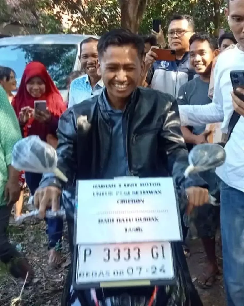 Pegi Setiawan dapat motor berbagai sumber
