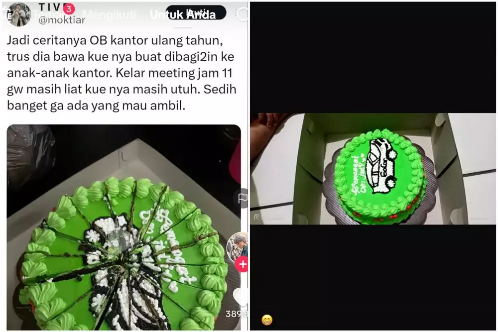 fakta dibalik cerita ob beri kue ultah © twitter fakta dibalik cerita ob beri kue ultah © twitter