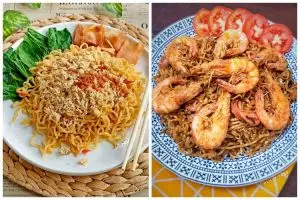 13 Cara membuat mie goreng aneka topping, praktis, lezat, dan mengenyangkan