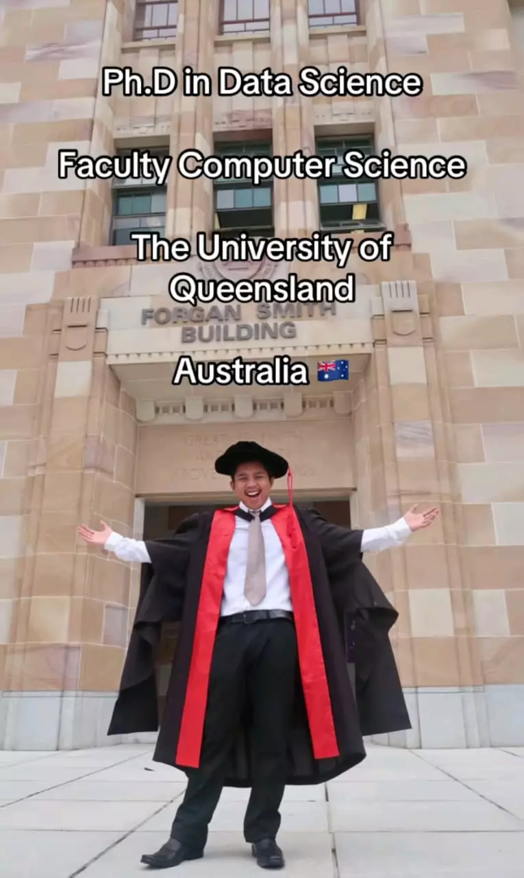 kisah pria buktikan bisa kuliah sampai S3 di Australia © TikTok kisah pria buktikan bisa kuliah sampai S3 di Australia © TikTok