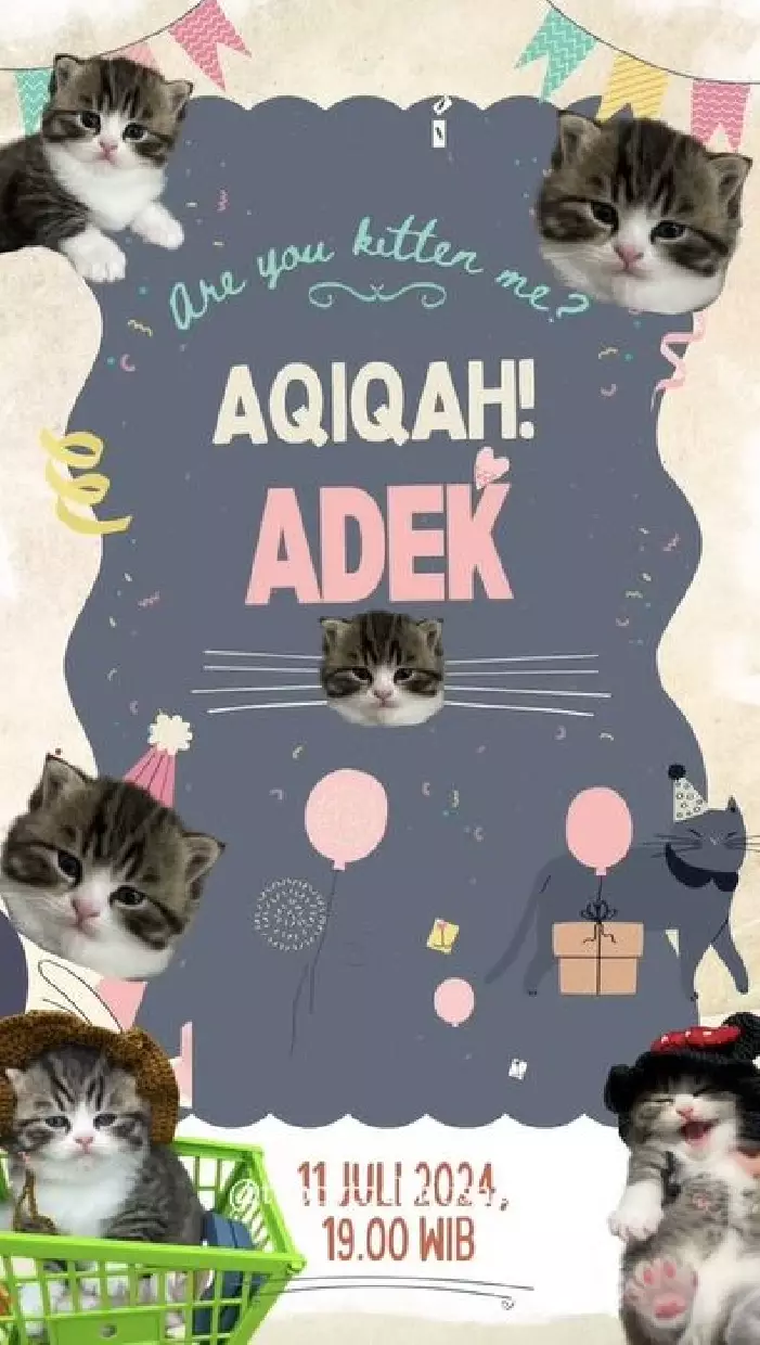 Momen cewek bikin akikah untuk kucingnya TikTok Momen cewek bikin akikah untuk kucingnya TikTok