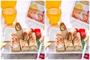 Cara membuat kebab mini isi smoked beef, enak, mudah dibuat, dan mengenyangkan