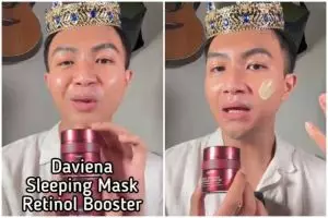 Review Retinol Booster Daviena viral yang diklaim mampu cegah penuaan kulit, apakah aman untuk pemula?