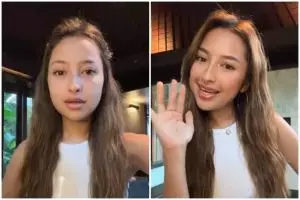 Makeup simple Jennifer Coppen ini hasilnya antidempul, trik pengaplikasian lipstiknya bikin salfok