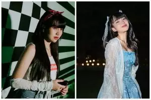 Trik Ghea Indrawari bikin Korean makeup look, hasilnya flawless dengan powder foundation Rp100 ribuan