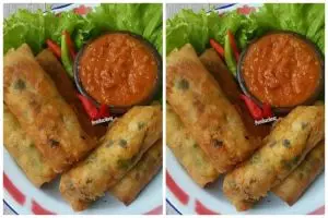 Resep lumpia isi tahu udang, enak dan renyah maksimal