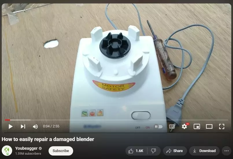 No need to dismantle the machine, here's a trick to a jammed
