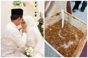 Mirisnya pengantin ini, pesan 600 pack buat resepsi tapi tak cukup untuk tamu & ada suguhan lauk basi
