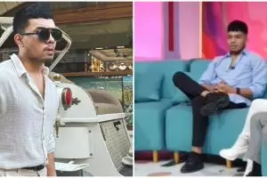 Dinilai tak sopan, cara Saaih Halilintar duduk bareng Ustaz Syam di acara TV ini tuai gunjingan