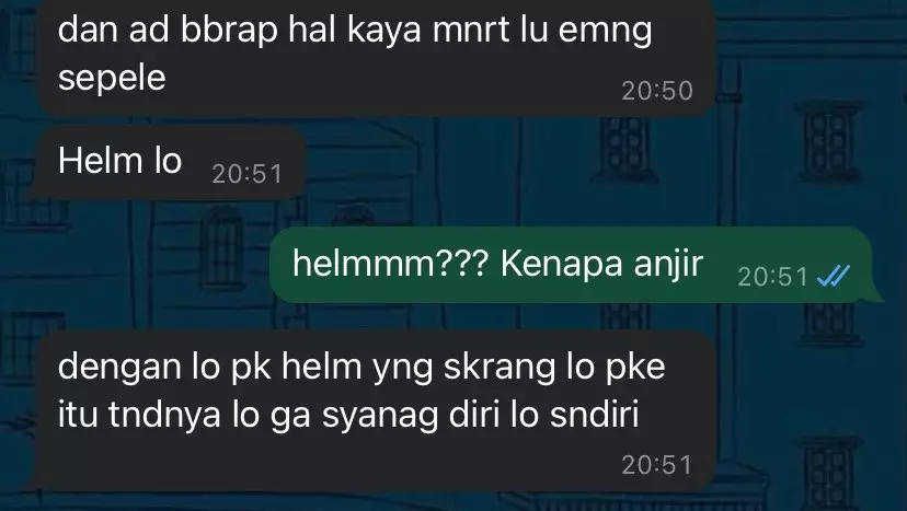 Kisah pria ditinggal pulang cewek © X