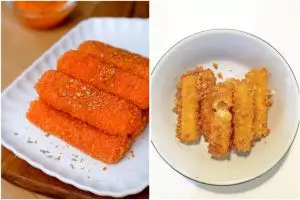 11 Resep olahan keju mozzarella stick, nikmat, mudah, dan simpel