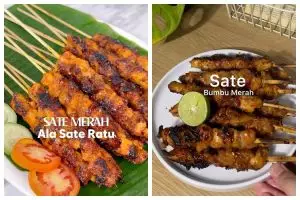 5 Resep sate merah ala Sate Ratu, sederhana, juicy, dan bumbu meresap di setiap gigitan