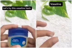 Nggak cuma dipakai perawatan wajah, cewek ini bagikan fungsi lain petroleum jelly