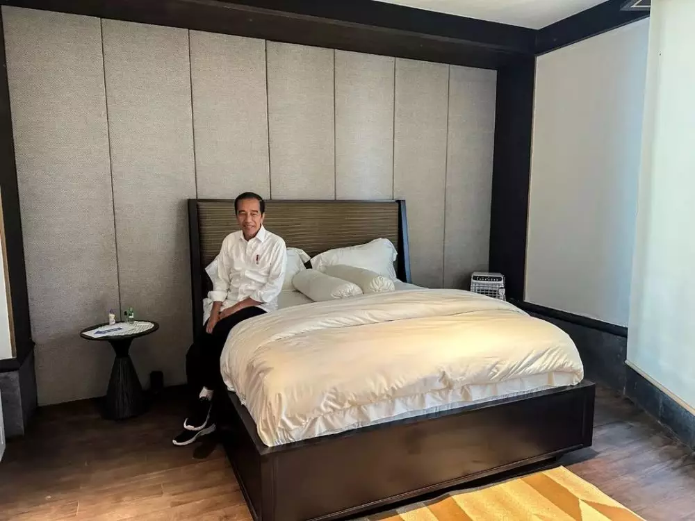 kamar dan kantor jokowi di ikn © 2024 Instagram