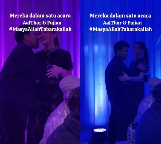 Thariq mesra dengan Aaliyah tuai kritikan © TikTok Thariq mesra dengan Aaliyah tuai kritikan © TikTok
