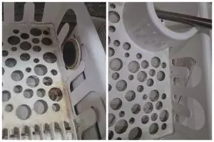 Bersih kesat bak baru lagi, ini trik usir noda lumut dan kerak di rak piring cuma tambah 1 bahan dapur