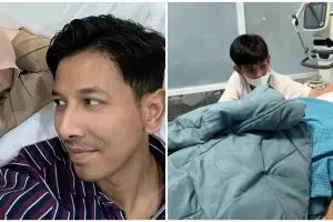 Videonya viral terbaring lemah didampingi King Faaz di rumah sakit, ini kondisi terbaru Sonny Septian