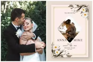 [KUIS] Pilih desain undangan nikah yang paling nyentrik, kuis ini akan ungkap makeup wedding buat kamu