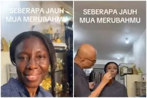 Gadis Afrika berkulit gelap dirias jadi pengantin Sunda ini hasilnya manglingi tanpa dibikin putih