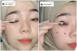 Trik lepas eyelash extension sendiri tanpa bikin bulu mata rontok, ternyata cuma butuh 1 pelembap