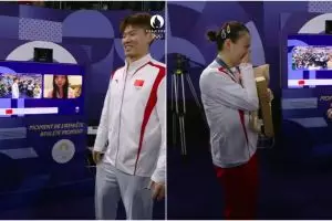 Sabet emas di Olimpiade Paris 2024, Huang Yaqiong langsung dilamar kekasihnya sesama atlet badminton