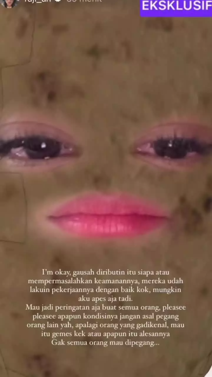 kronologi fuji dikerubung emak emak di garis finish © berbagai sumber