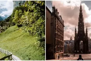 [KUIS] Jika traveling kamu mau ke Swiss atau Edingburg? Pilihanmu ungkap sejauh mana kebahagianmu