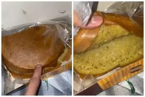 Niat ngemil malah dibikin kesal, pria ini beli martabak manis yang datang nggak sesuai ekspektasi