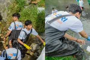 BRI peduli sungai & kehidupan, edukasi masyarakat jaga kebersihan sungai & hijaukan lingkungan