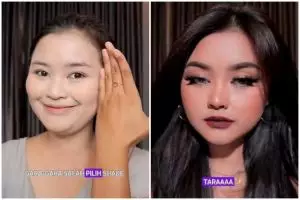 Jangan langsung dibuang, trik mengakali bedak keputihan ini mudah bikin wajah antibelang
