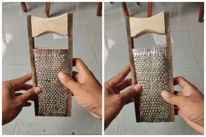 Cara bikin parutan kelapa ini sederhana, cuma modal 1 sampah dapur