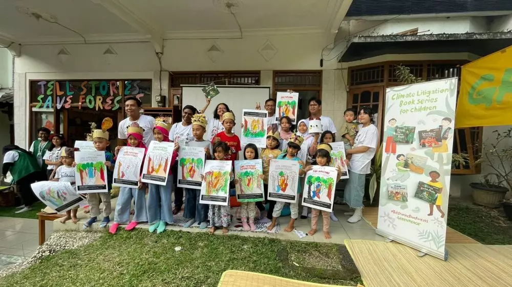 Greenpeace Indonesia sulap topik berat jadi ringan © 2024 brilio.net Greenpeace Indonesia sulap topik berat jadi ringan © 2024 brilio.net